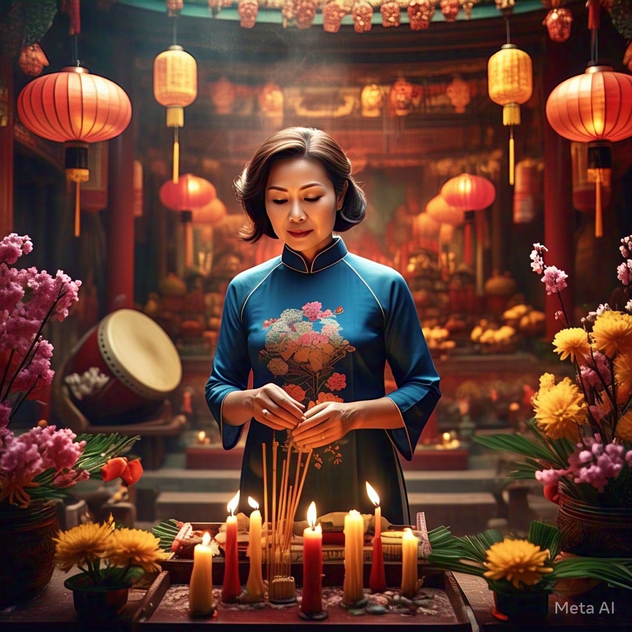 Các bài văn khấn Rằm tháng Giêng 2025 chuẩn nhất, cầu gia đình bình an, mọi sự như ý - Ảnh 3.