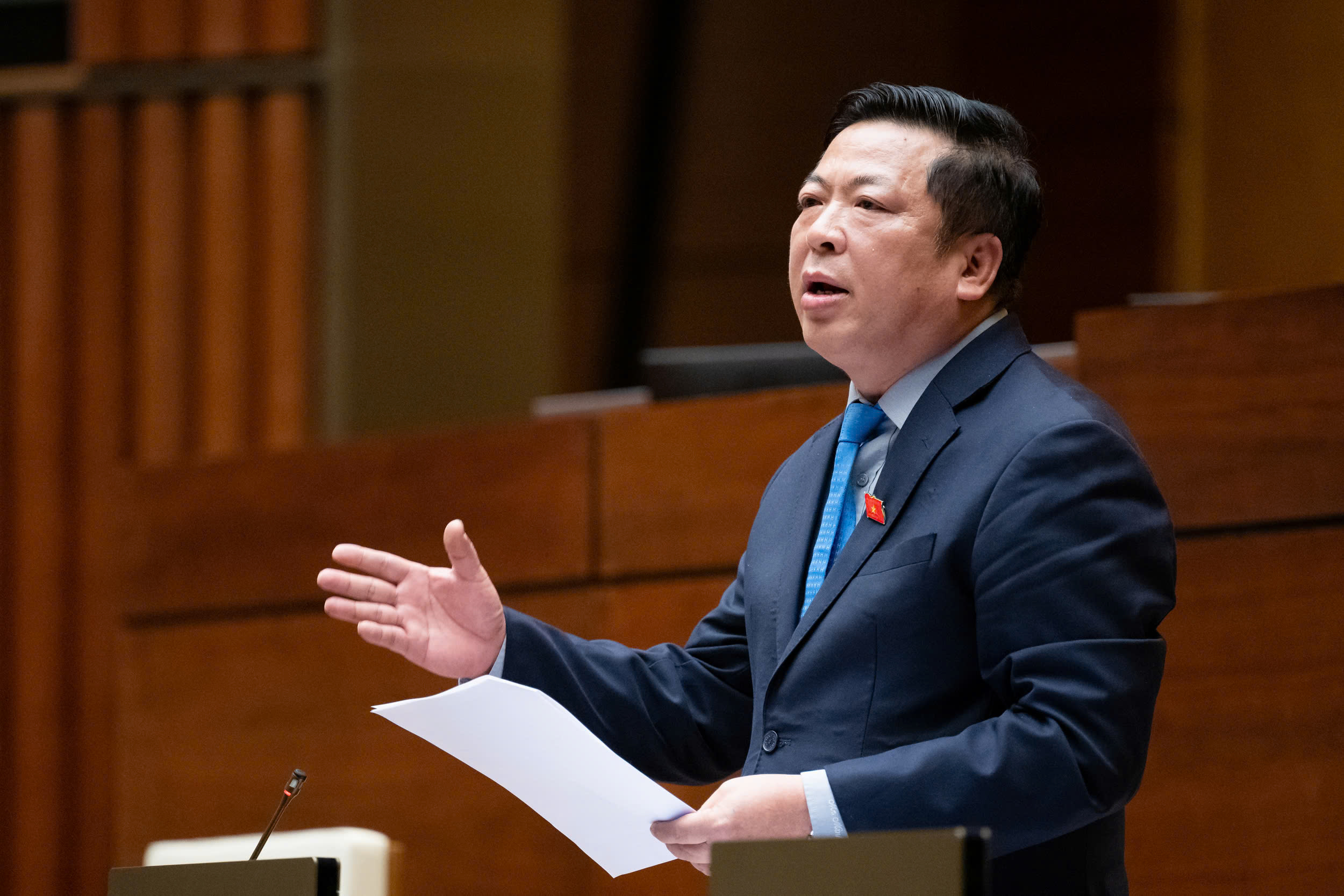 Bộ trưởng GTVT Trần Hồng Minh: Suất đầu tư đường sắt Lào Cai - Hà Nội - Hải Phòng "rẻ hơn" Trung Quốc và Lào- Ảnh 1.
