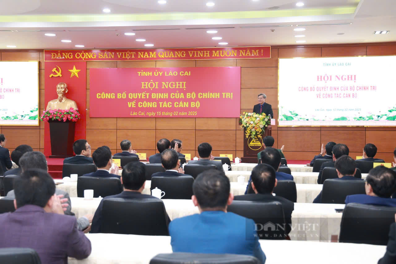 Bộ Chính trị chuẩn y ông Trịnh Xuân Trường giữ chức Bí thư Tỉnh ủy Lào Cai  - Ảnh 1.