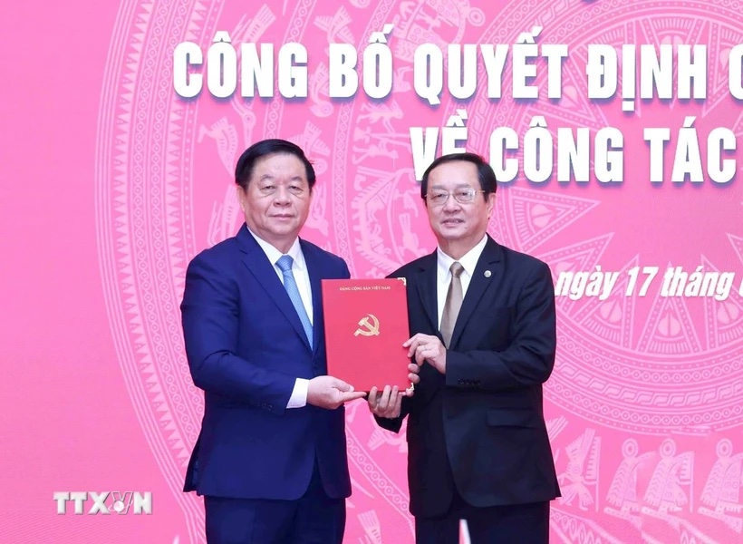 Bộ trưởng Bộ KHCN Huỳnh Thành Đạt làm Phó Ban Tuyên giáo và Dân vận Trung ương - Ảnh 1.