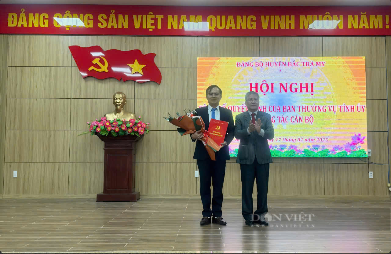 Giám đốc Sở Giao thông Vận tải và Chủ tịch huyện Bắc Trà My ở Quảng Nam nhận nhiệm vụ mới - Ảnh 2.