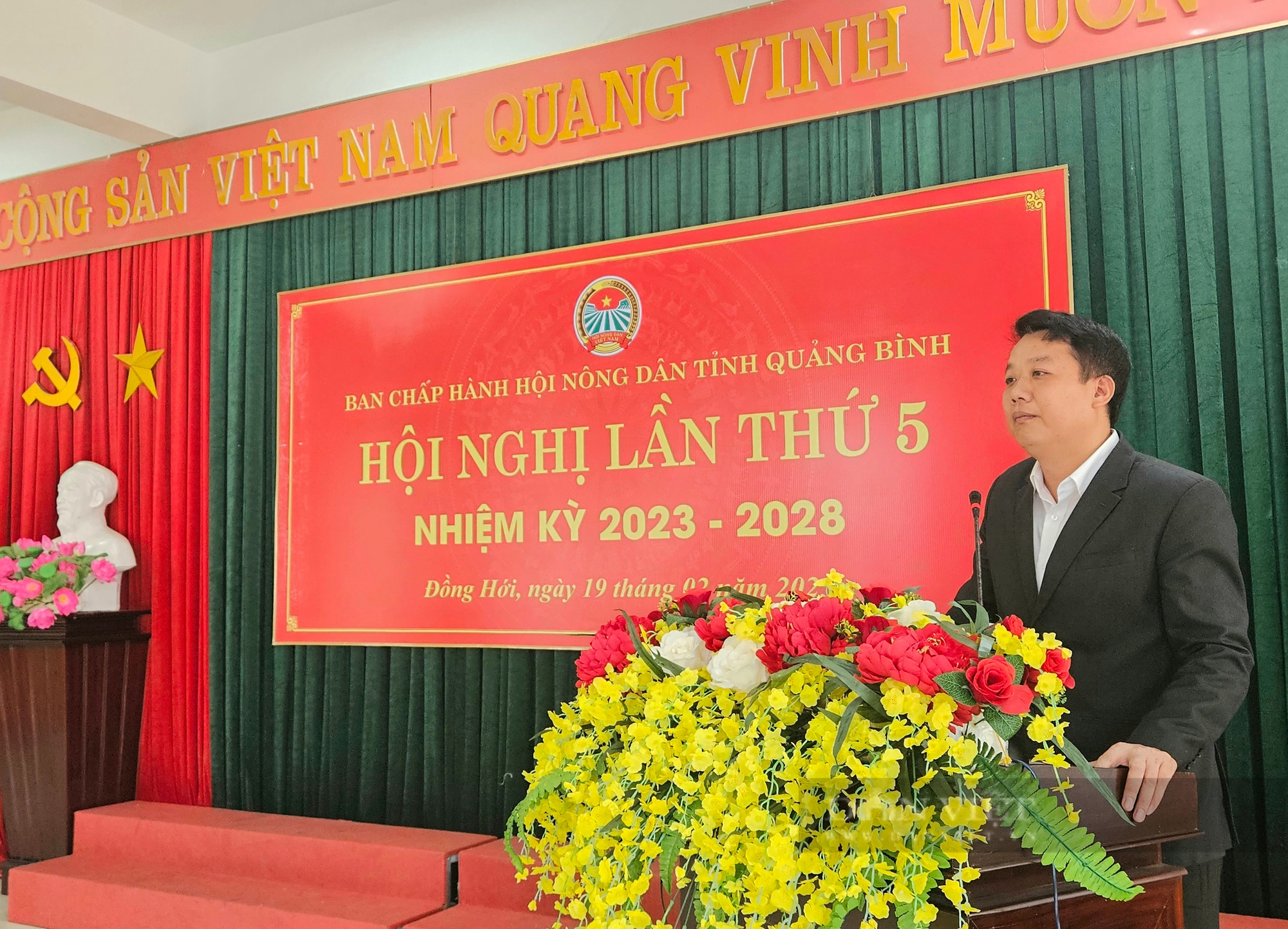 Ông Nguyễn Văn Sáu được bầu giữ chức Phó Chủ tịch Hội Nông dân tỉnh Quảng Bình - Ảnh 1.