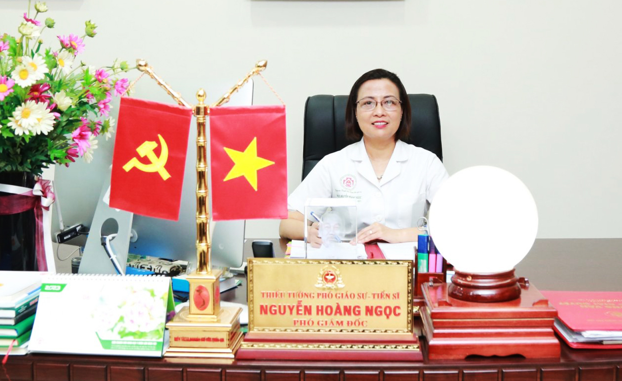 Nữ tướng Nguyễn Hoàng Ngọc - Giám đốc Bệnh viện 108: “Mỗi chặng đường tôi lại đặt ra mục tiêu” - Ảnh 3.