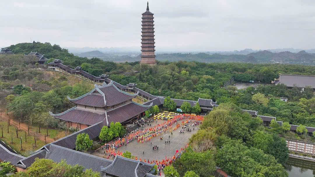 Khai hội chùa Bái Đính Ninh Bình 2025- Ảnh 1.