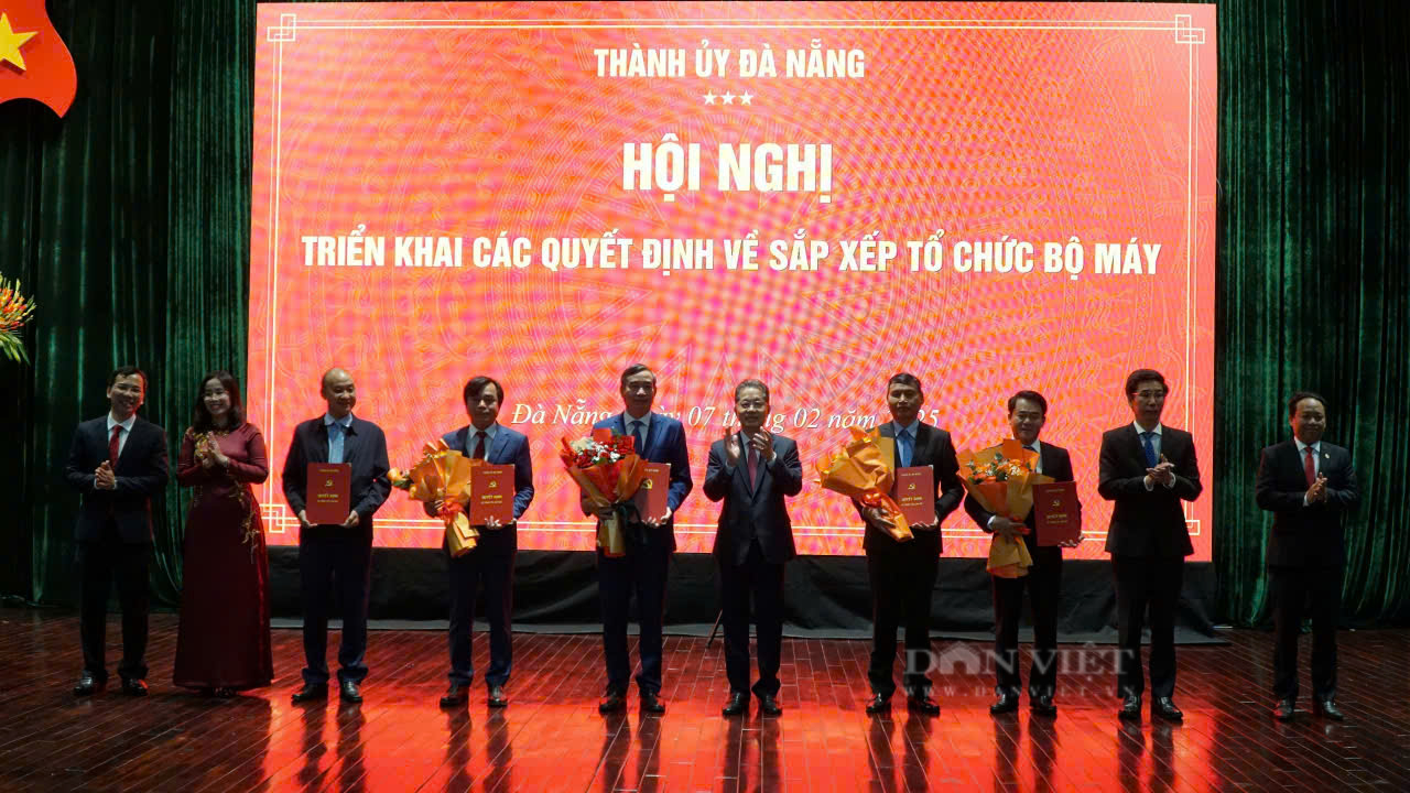 Đà Nẵng công bố nhân sự Bí thư Đảng ủy các cơ quan Đảng và Đảng ủy UBND - Ảnh 1.