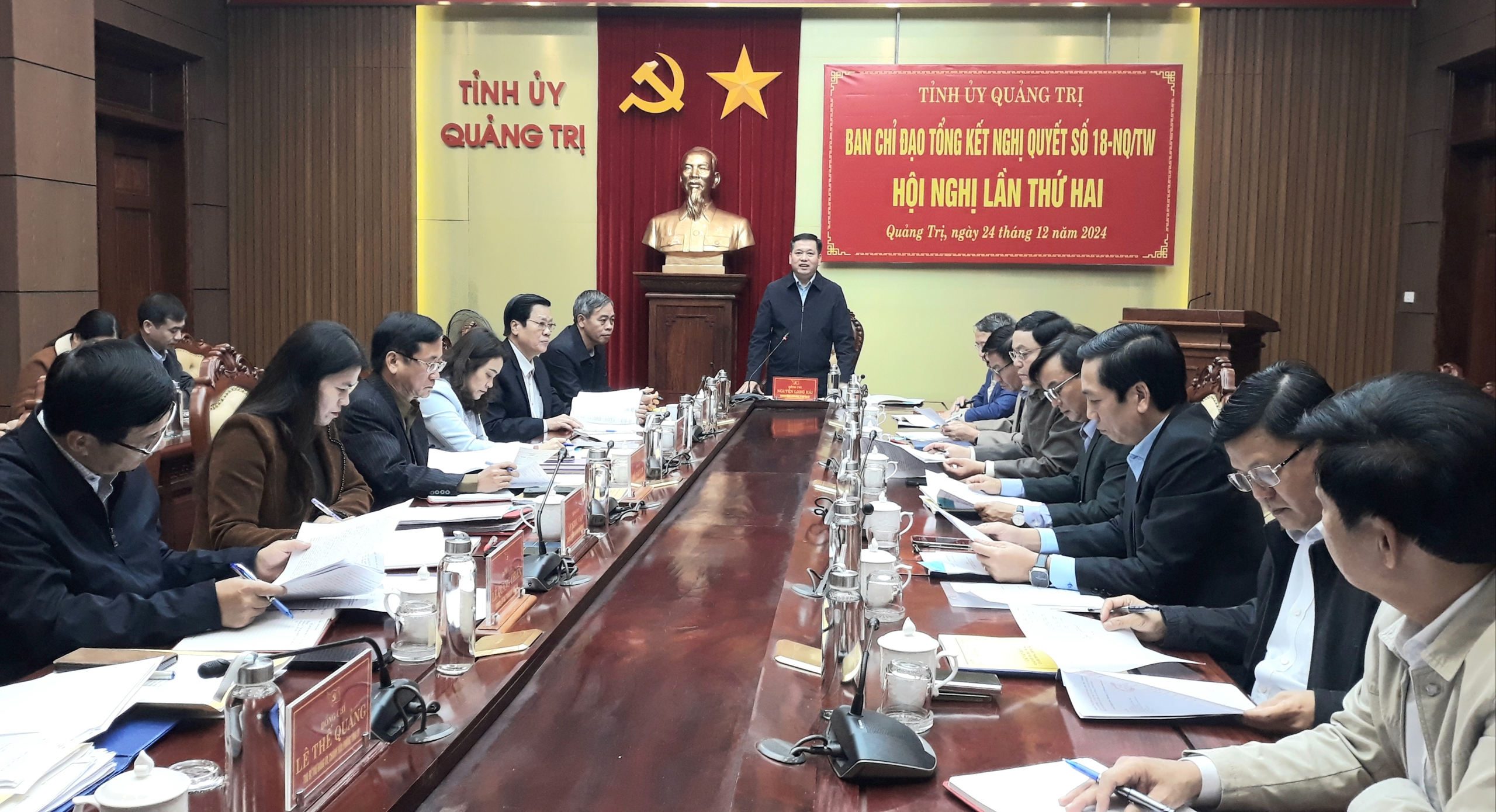Phương án bố trí cán bộ tỉnh Quảng Trị khi sáp nhập, tinh gọn bộ máy- Ảnh 1.