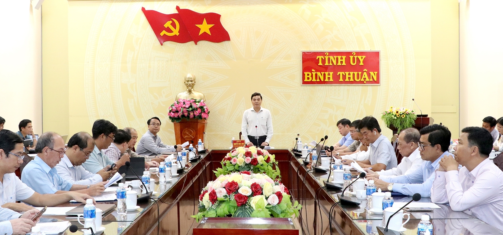 Gấp rút chuẩn bị cho dự án đường sắt tốc độ cao trên trục Bắc – Nam qua tỉnh Bình Thuận - Ảnh 1.