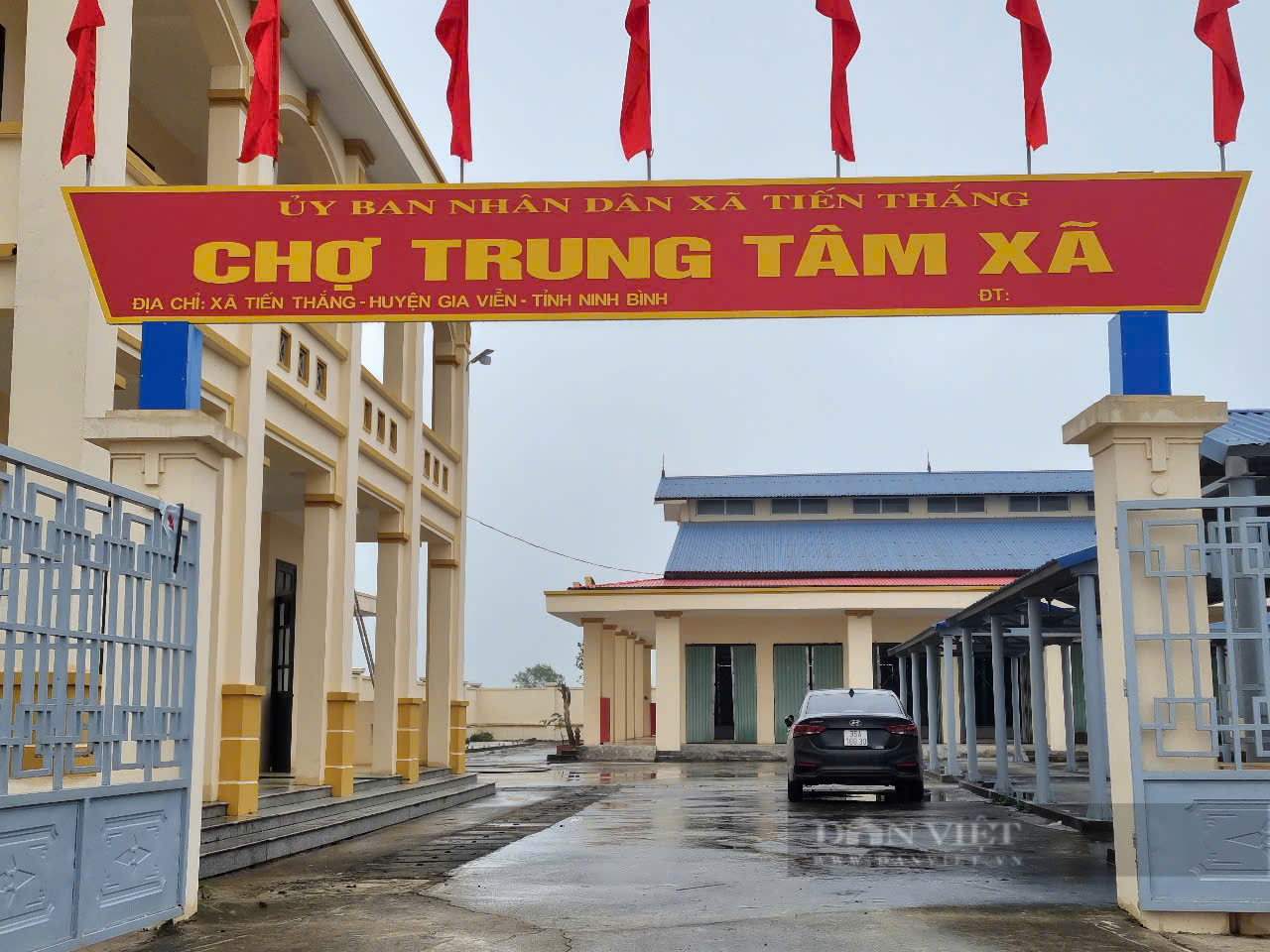 Khai trương chợ trung tâm của một xã ở Ninh Bình sau 9 bỏ hoang- Ảnh 4. Khai trương chợ trung tâm của một xã ở Ninh Bình sau 9 bỏ hoang- Ảnh 4.