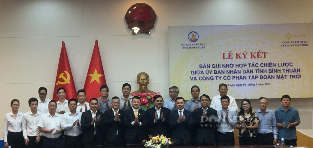 Công bố hợp tác với nhà đầu tư chiến lược ở tỉnh Bình Thuận - Ảnh 2.