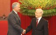 Tổng Bí thư và các lãnh đạo Việt Nam tiếp Chủ tịch Duma Quốc gia Quốc hội Liên bang Nga