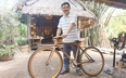Biến tre làng thành tác phẩm nghệ thuật vạn người mê, một người dân ở Quảng Nam kiếm bộn tiền