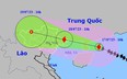 Bão số 1 đang ở giai đoạn mạnh nhất, di chuyển rất nhanh tốc độ 20-25km, miền Bắc mưa lớn từ tối nay