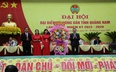 Chủ tịch Hội NDVN Lương Quốc Đoàn dự và chỉ đạo Đại hội đại biểu Hội Nông dân Quảng Nam lần thứ IX