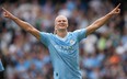 Haaland lập hat-trick, Man City đòi lại ngôi đầu Premier League