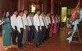 Trước thềm Đại hội, Hội Nông dân Nghệ An dâng hoa, báo công, tưởng niệm Chủ tịch Hồ Chí Minh