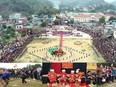 Tuyên Quang: Dừng lễ hội Lồng Tông giữa chừng vì dịch Corona