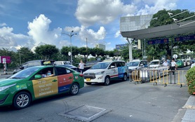 Bãi đệm taxi tại Tân Sơn Nhất sắp được khai thác, kỳ vọng giảm thiểu ùn tắc cao điểm Tết