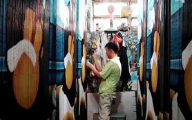 Làng nghề mành trúc Tân Thông Hội quảng bá hình ảnh Việt Nam ra thế giới