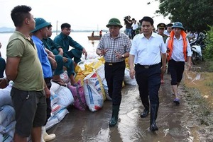 Hà Nội lên phương án sẵn sàng di dời 14.000 hộ dân vùng lụt Chương Mỹ