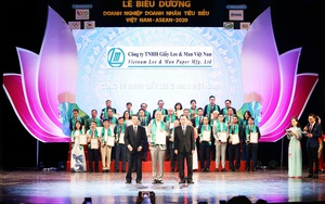 Công ty TNHH Giấy Lee&Man Việt Nam nhận giải thưởng "Doanh nghiệp tiêu biểu ASEAN"