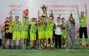 Khép lại giải bóng đá NTNN/Dân Việt lần thứ 12: Cái bắt tay và lời hẹn 2021