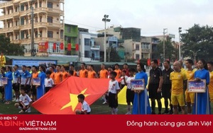 Khai mạc VCK Press Cup 2020: Trao quà 10 gia đình chính sách Sầm Sơn và con gái Liệt sĩ Rào Trăng