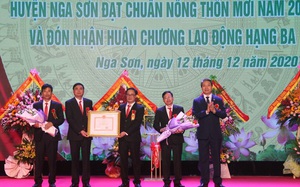 Thanh Hóa: Thêm một huyện đón NTM và nhận Huân chương Lao động hạng Ba