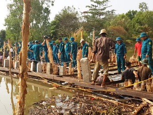 Cà Mau: Hạn, mặn đe dọa hệ thống cống thủy lợi vùng ngọt hóa