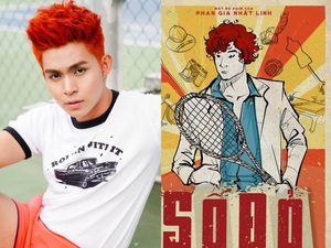 Jun Phạm được fan gọi tên vào vai Xuân Tóc đỏ trong phim chiếu rạp "Số đỏ"