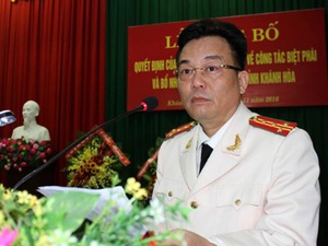 Điều động Giám đốc Công an Khánh Hòa làm Cục trưởng của Bộ Công an