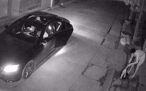 Clip: Nhóm người đi Mercedes nghi dùng súng bắn trộm mèo