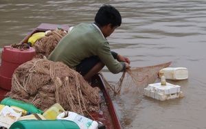 Theo chân ngư phủ săn “thủy quái” sông Đà, có loài hình thù kì dị nặng 70-80kg
