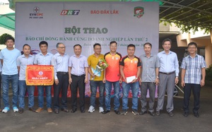 Công ty Điện lực Đắk Lắk tổ chức Hội thao "Báo chí đồng hành cùng doanh nghiệp lần thứ 2- 2020"