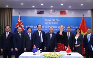 Việt Nam - New Zealand nâng cấp lên quan hệ đối tác chiến lược