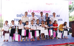 Ảnh: Báo Nông thôn Ngày nay khởi công điểm trường ở vùng cao Sơn La 