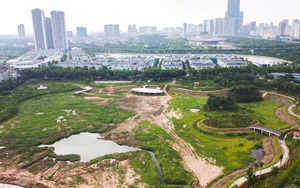 Công viên thiết kế theo phong cách sân golf cao cấp nằm im sau 4 năm động thổ