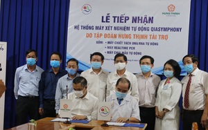 Hưng Thịnh tặng hệ thống máy xét nghiệm Covid-19 cho Bệnh viện Khánh  Hòa