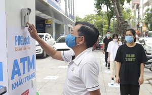 “ATM khẩu trang” xuất hiện tại Hà Nội
