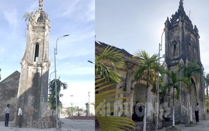 Hải Dương: Nhà thờ xây xong 2 tháp chuông bị nghiêng suốt hơn 100 năm cho tới tận bây giờ