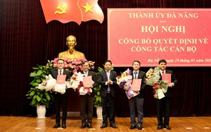 Đà Nẵng bổ nhiệm Chánh Văn phòng Thành uỷ và nhiều lãnh đạo chủ chốt