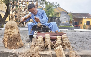 Quảng Nam: Nghệ nhân sún răng biến thứ cả làng vứt vạ vứt vật thành những "tuyệt tác" trông rất là ngầu