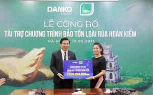 Danko Group đồng hành cùng Dự án bảo tồn rùa Hoàn Kiếm