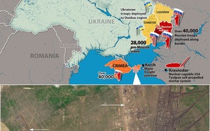 Vệ tinh tiết lộ bí mật của quân đội Nga ở Crimea khiến Ukraine đứng ngồi không yên