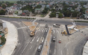 Cận cảnh dự án đường ven biển Nghi Sơn - Sầm Sơn có tổng mức đầu tư hơn 1.479 tỷ đồng trước ngày thông tuyến
