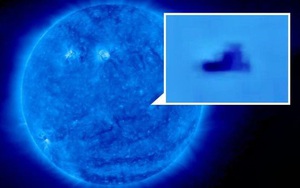 'Tam giác đen' vô tình được phát hiện gần Mặt trời