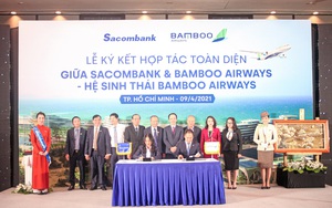 Sacombank "bắt tay" với hệ sinh thái Bamboo Airways của tỷ phú Trịnh Văn Quyết 