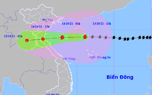 Tin bão khẩn cấp: Bão số 8 đang cách Hà Tĩnh 540km, cách Thanh Hóa 600km