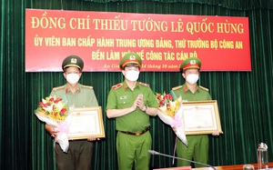 Công an tỉnh An Giang nhận 2 Bằng khen của Thủ tướng Chính phủ