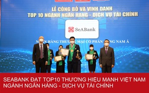 SeABank nằm trong Top 25 Thương hiệu tài chính dẫn đầu