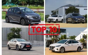 Top 10 xe bán chạy nhất 9 tháng năm 2021, nhiều mẫu xe rớt hạng